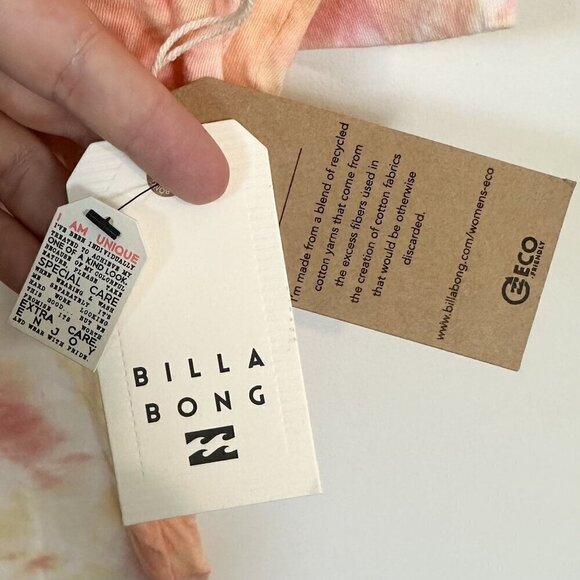 NWT BILLABONG Sun and Sea Paradise Tie Dye Short Sleeve Tee - Small - Picture 4 of 8